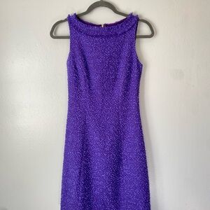 Kate Spade Purple Sleeveless Dress Size 0